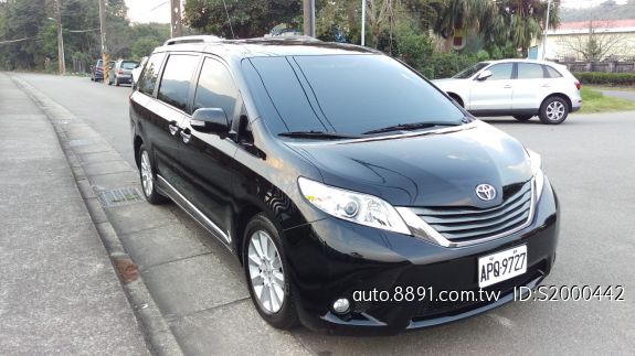 2013年款 toyota sienna xle 3.5l 手自排