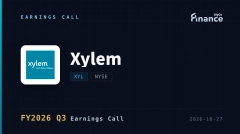 【Xylem FY2026 Q3 法說會】Xylem 有機營收停滯、全年財測大砍，同步宣布事業處分與三事業部改組