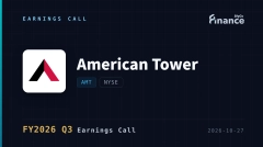 【American Tower 2026年第三季法說會】American Tower 今年第三度上調全年財測，CoreSite 資料中心營收成長加速至16%