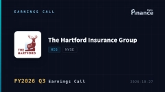 【The Hartford 保險集團 2026 年第三季法說會】Hartford 核心獲利達 9.56 億美元、股息調升 12%，小型商業險定價壓力籠罩成長前景