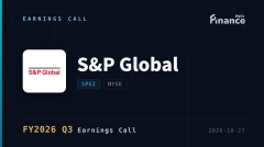 【標普全球 FY2026 Q3 法說會】標普全球啟動 Capital IQ 策略評估，全年每股盈餘指引上調至 17.70 至 17.95 美元