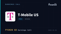 【T-Mobile US 2026年第三季法說會】T-Mobile上調全年財測，後付費服務營收成長9%、ARPA增幅突破4%