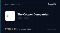 [The Cooper Companies Q3 2026 法說會] Cooper 以「暫時性」估值落差為由保留 CooperSurgical，執行 3.39 億美元庫藏股並創 2.73 億美元自由現金流紀錄
