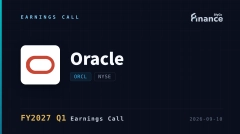 【Oracle 2027會計年度Q1法說會】甲骨文營收首見Q1季增、達193億美元，OCI暴增121%