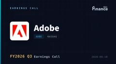 【Adobe 2026會計年度Q3法說會】Adobe營收突破67.6億美元、月活躍使用者跨越10億大關，AI優先ARR飆升150%，12月啟動執行長交棒