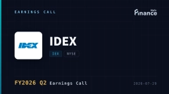 IDEX上修2026年財測！訂單暴增28%，健康與科學科技部門飆升47%領軍