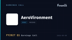 【AeroVironment 2027會計年度Q1法說會】AeroVironment單季營收4.8億美元創新高，LOCUST與Titan告捷帶動已簽約待履行訂單暴增37%至15億美元