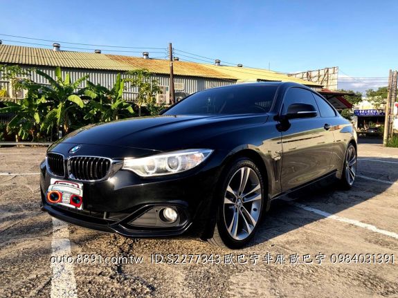 《霸气双门轿跑》2014年bmw420icoupe,原漆原版件,可配合莱茵认证