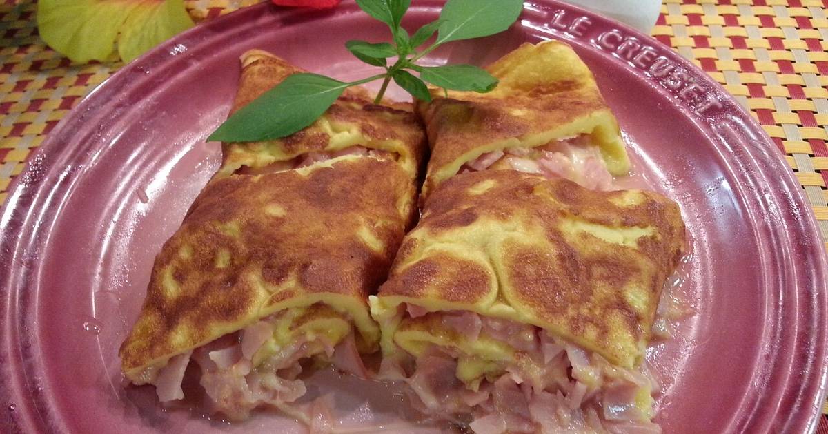 起司火腿蛋奄列