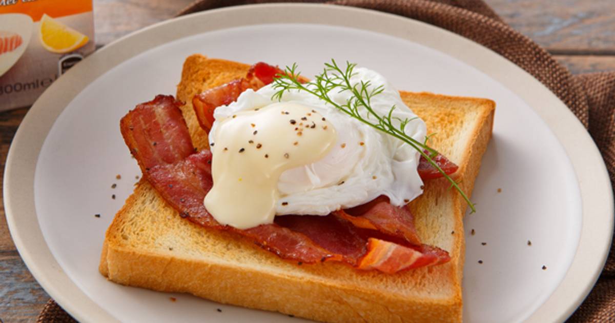 班尼迪克蛋吐司(eggs benedict toast)