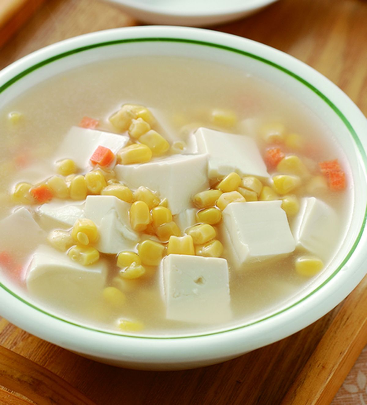 玉米豆腐汤
