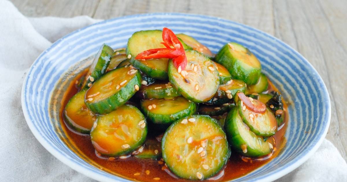 韩式凉拌小黄瓜