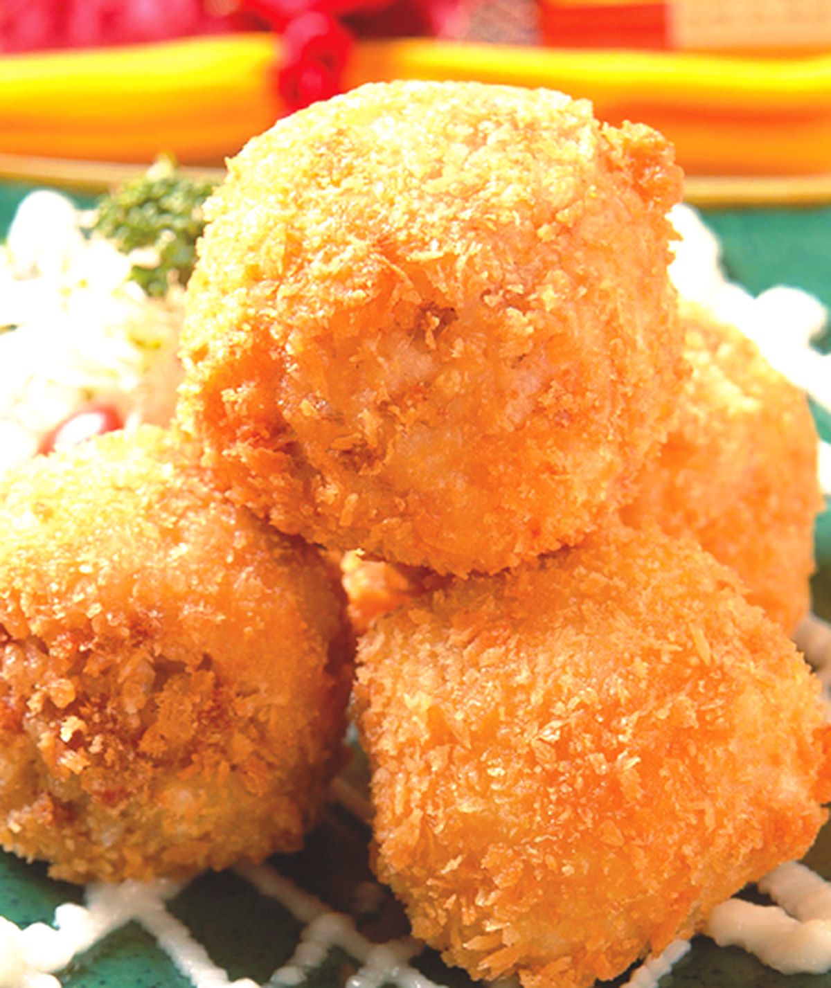 低筋面粉 绞肉 葱蛋