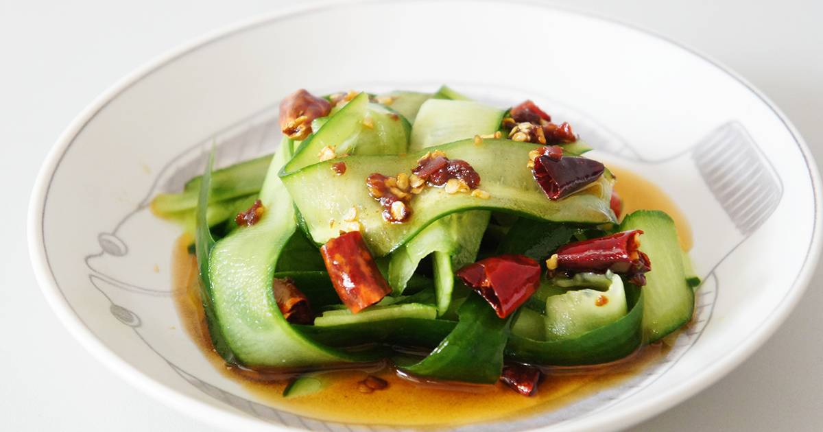 凉拌红油小黄瓜