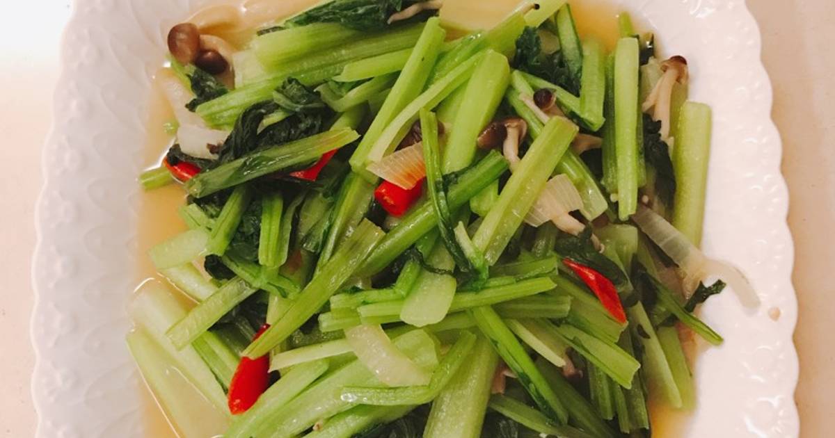 小松菜 菇料理的36种做法 - 食谱主题网