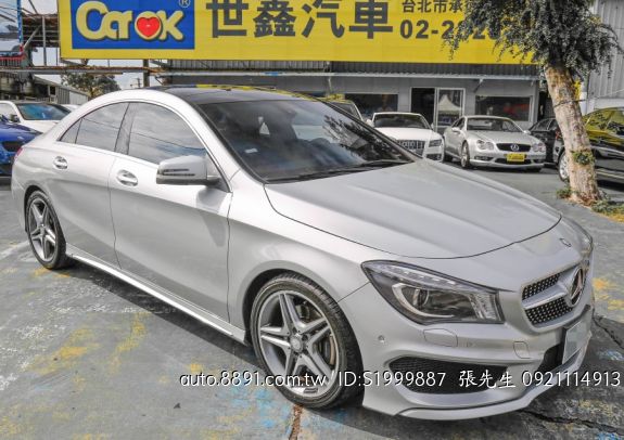 世鑫汽車- 2014年 benz cla250 amg 里程2萬公里 總代理